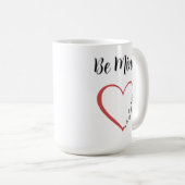 Mug Musique de mon cœur (Devant droit)