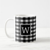 Mug Musique de monogramme plaqué de buffle noir (Gauche)
