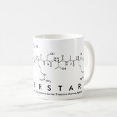 Mug Musique de mots du peptide hyperstar (Devant droit)
