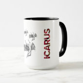 Mug Musique de mythologie grecque ICARUS (Devant droit)