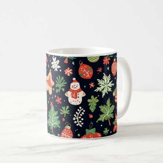 Mug Musique de Noël (Devant droit)