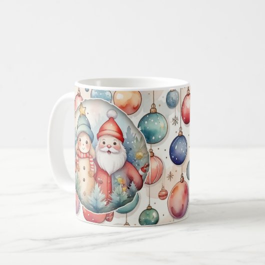 Mug Musique de Noël (Devant gauche)