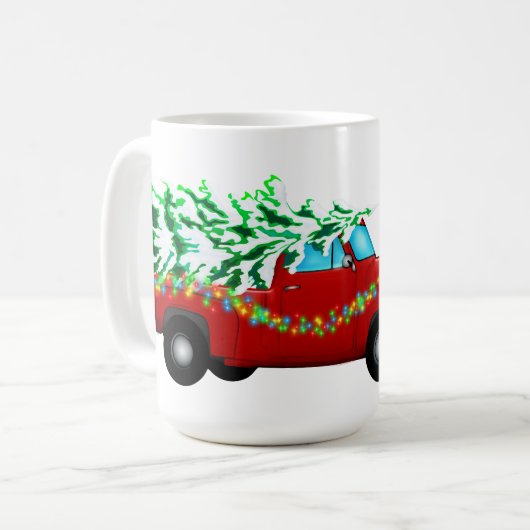 Mug Musique de Noël (Devant gauche)