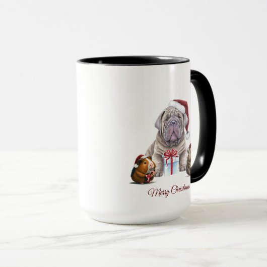 Mug Musique de Noël (Devant droit)