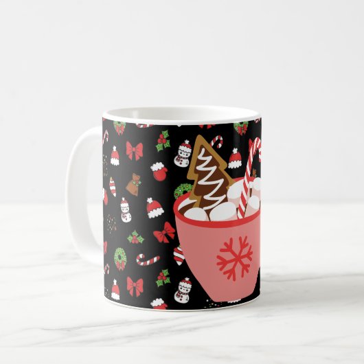 Mug Musique de Noël (Devant gauche)