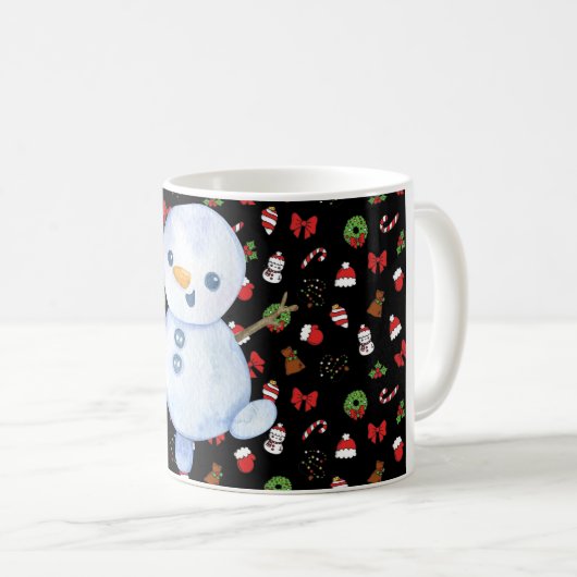 Mug Musique de Noël (Devant droit)