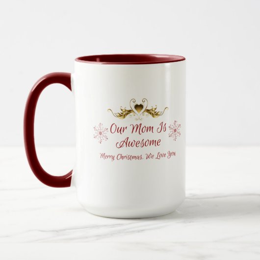 Mug Musique de Noël (Gauche)