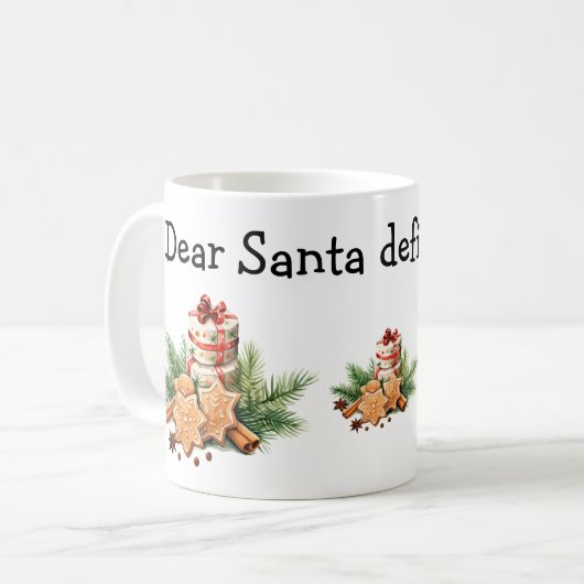 Mug Musique de Noël (Devant gauche)