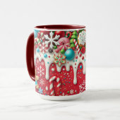 Mug Musique de Noël (Devant gauche)