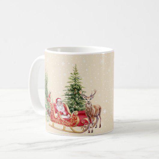 Mug Musique de Noël (Devant gauche)