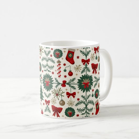 Mug Musique de Noël (Devant droit)