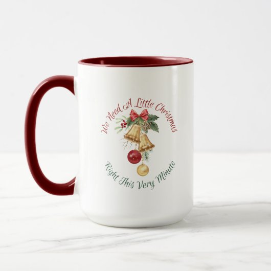 Mug Musique de Noël (Gauche)