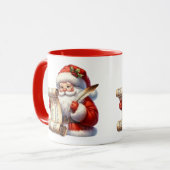 Mug Musique de Noël (Devant gauche)
