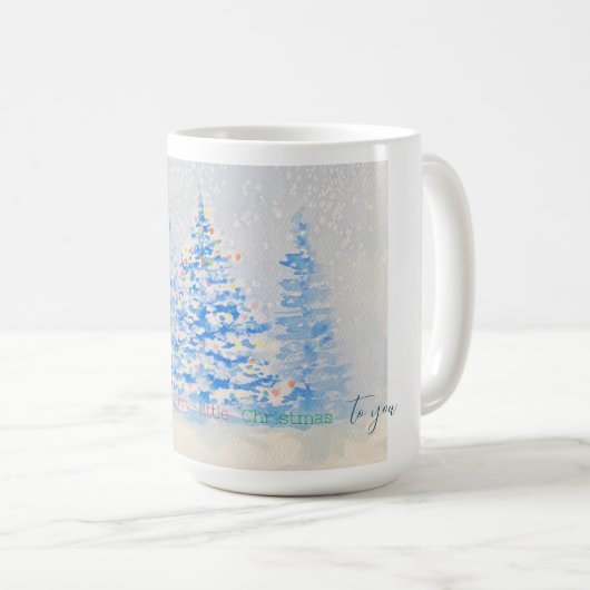 Mug Musique de Noël (Devant droit)