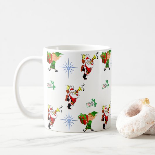 Mug Musique de Noël (Avec donut)
