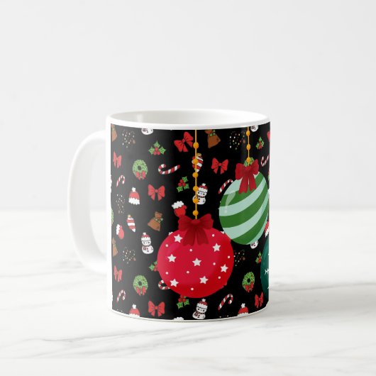 Mug Musique de Noël (Devant gauche)