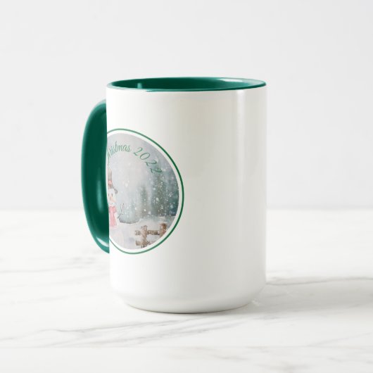 Mug Musique de Noël (Devant gauche)