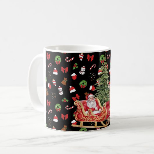 Mug Musique de Noël (Devant gauche)