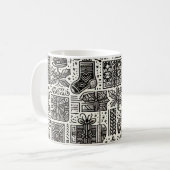 Mug Musique de Noël (Devant gauche)