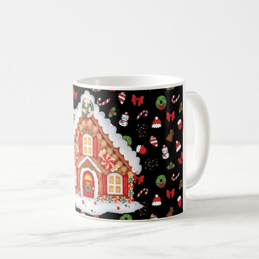 Mug Musique de Noël (Devant droit)