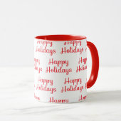 Mug Musique de Noël (Devant droit)