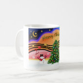 Mug Musique de Noël 2 - Cocker (Buff) (Devant gauche)