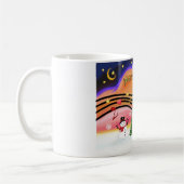 Mug Musique de Noël 2 - Cocker (Buff) (Gauche)
