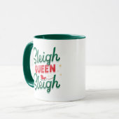 Mug Musique de Noël de la reine Sleigh (Devant gauche)