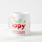 Mug Musique de Noël des chiots (Devant gauche)