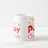 Mug Musique de Noël des chiots (Centre)