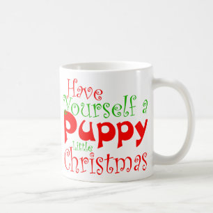 Mug Musique de Noël des chiots