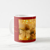Mug Musique de Noël d'or (Devant gauche)