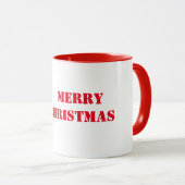 Mug Musique de Noël du cardinal (Devant droit)