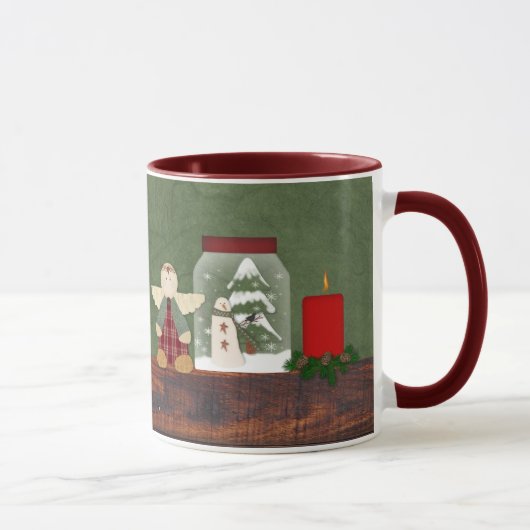 Mug Musique de Noël du pays (Droite)