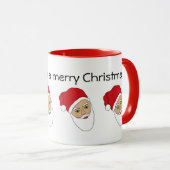 Mug Musique de Noël du Père Noël (Devant droit)