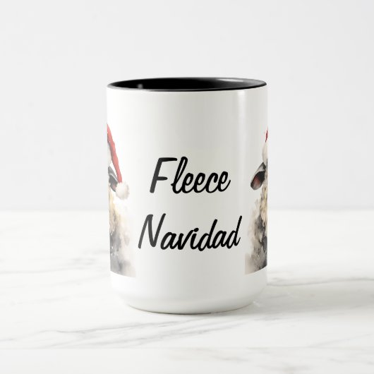 Mug Musique de Noël Fleece Navidad (Centre)