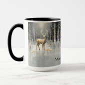 Mug Musique de Noël Gold Reindeer (Gauche)