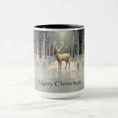 Mug Musique de Noël Gold Reindeer (Centre)