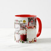 Mug Musique de Noël multi-design (Devant droit)