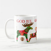 Mug Musique de Noël scandinave (Gauche)