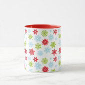 Mug Musique de Noël Snowflakes (Centre)
