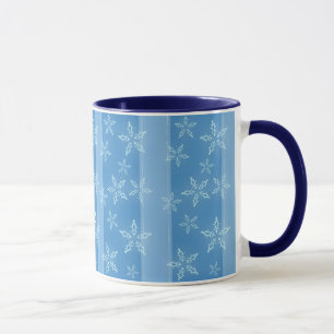 Mug Musique de Noël Snowflakes