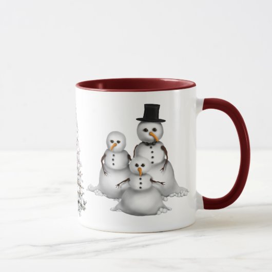 Mug Musique de Noël Snowmans (Droite)