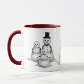 Mug Musique de Noël Snowmans (Gauche)