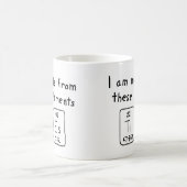 Mug Musique de nom de table périodique cravate (Centre)