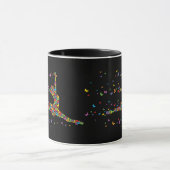 Mug Musique de papillon (Centre)