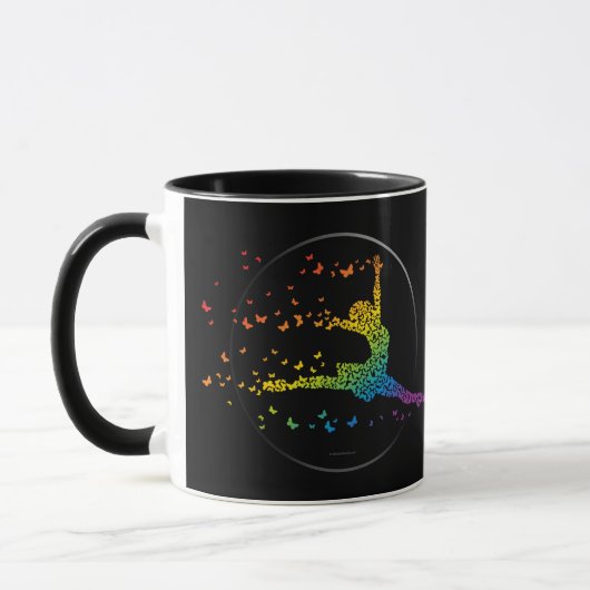 Mug Musique de papillon (Gauche)