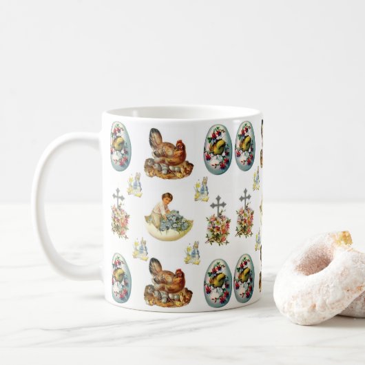 Mug Musique de Pâques (Avec donut)