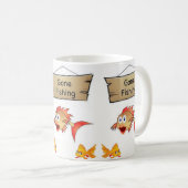 Mug Musique de pêche (Devant droit)