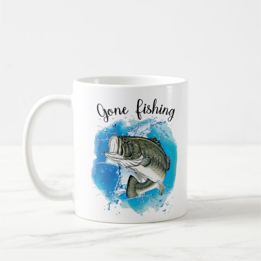 Mug Musique de pêche (Gauche)